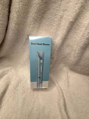 Dual-Head Shaver 2-in-1 Rechargeable Waterproof Wet & Dry Electric Body Groomer